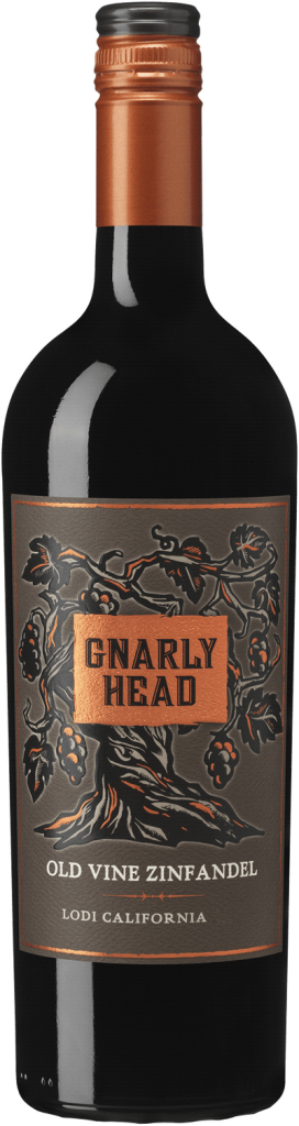750 ml flaska gnarly head rött vin