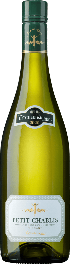 750 ml flaska Chablis från La Chablisienne vitt vin