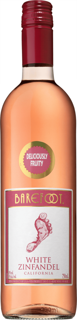 750 ml flaska Barefoot rosévin