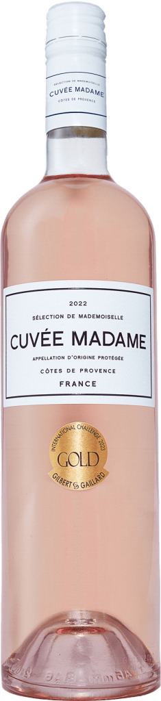750 ml flaska Cuvée Madame rosévin