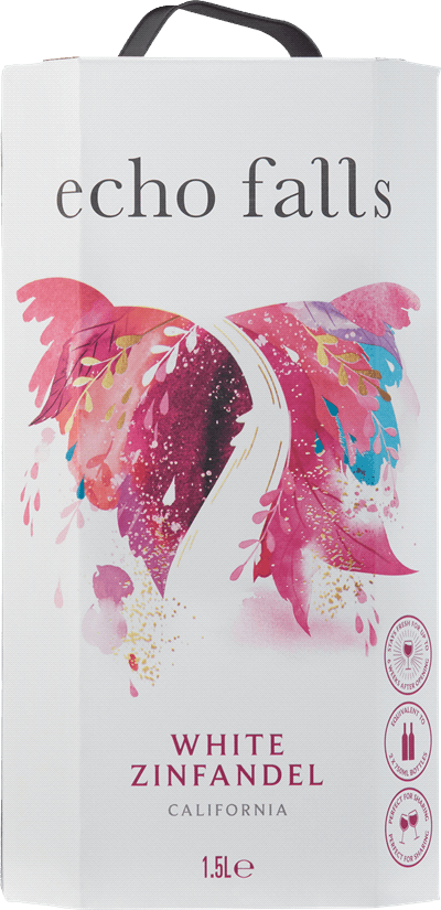 1500 ml box Echo Falls rosévin