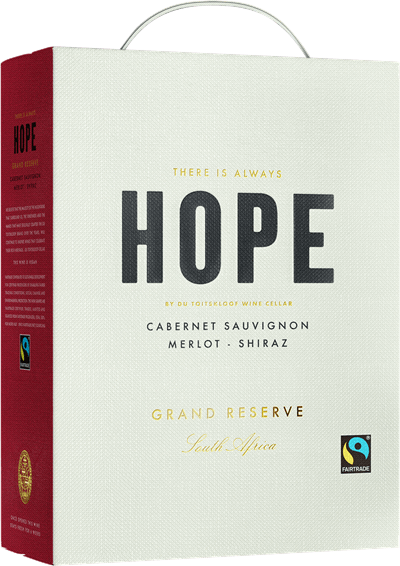 3000 ml box Hope rött vin