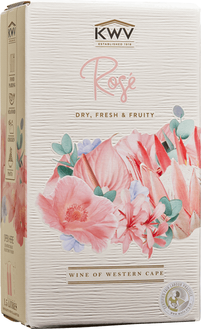 1500 ml box KWV Rosé rosévin