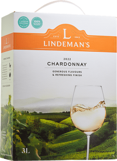 3000 ml box Lindemans vitt vin