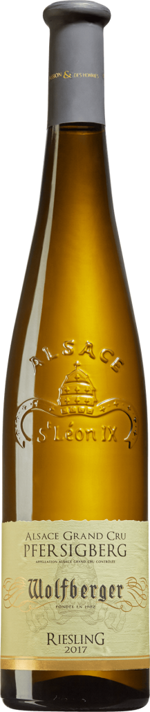 750 ml flaska Riesling Grand Cru vitt vin