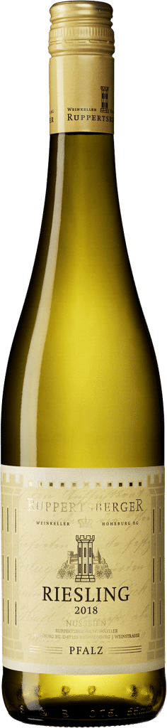 750 ml flaska Ruppertsberger Nussbien Riesling Kabinett vitt vin