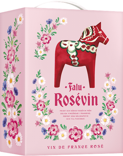 3000 ml box Falu Rosévin