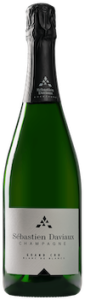 750 ml flaska Sebastien Daviaux brut Blanc de Blancs mousserande vin