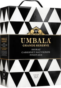 3000 ml box Umbala rött vin