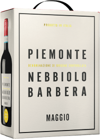 Maggio Piemonte Nebbiolo Barbera rött vin box