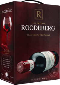 Roodeberg rödvinsbox 3000 ml Sydafrika