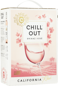 3000 ml box CHILL OUT Shiraz Rosé California rosévin