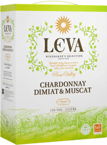 3000 ml box Leva Chardonnay Dimiat & Muscat vitt vin