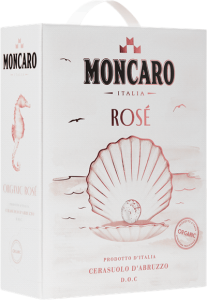 3000 ml box Moncaro Organic Rosé rosévin
