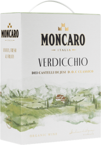 3000 ml box Moncaro Verdicchio dei Castelli di Jesi Classico vitt vin