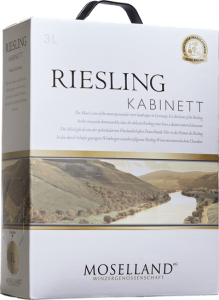 3000 ml box Moselland Riesling Kabinett vitt vin