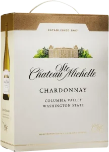 3000 ml box Chateau Ste Michelle Washington State Chardonnay, 2022 vitt vin